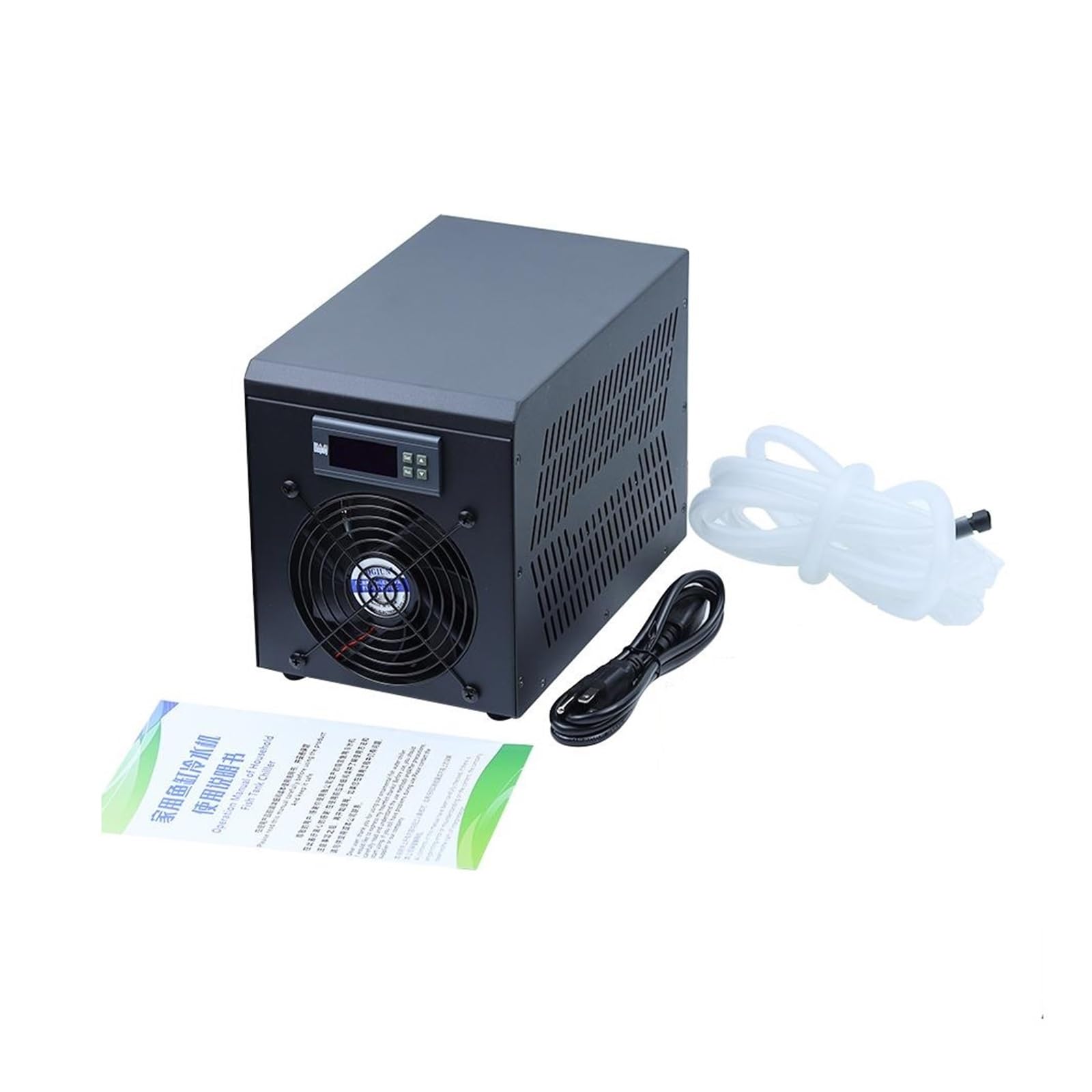 Refrigeratore d'acqua per acquario da 180 W, temperatura regolabile da 10 a 40 ℃ per acquari da 60 litri, ideale per principianti e acquariofili fai da te