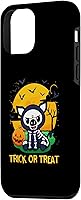 Vista 2 de iPhone 12 mini Pig Skeleton Trick Or Treat Halloween Costume Case