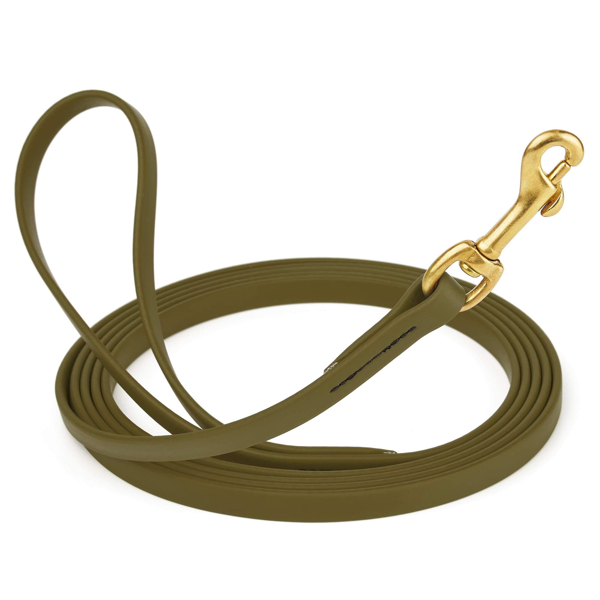 Viper Biothane K9 Leash 15ft Olive Drab Green
