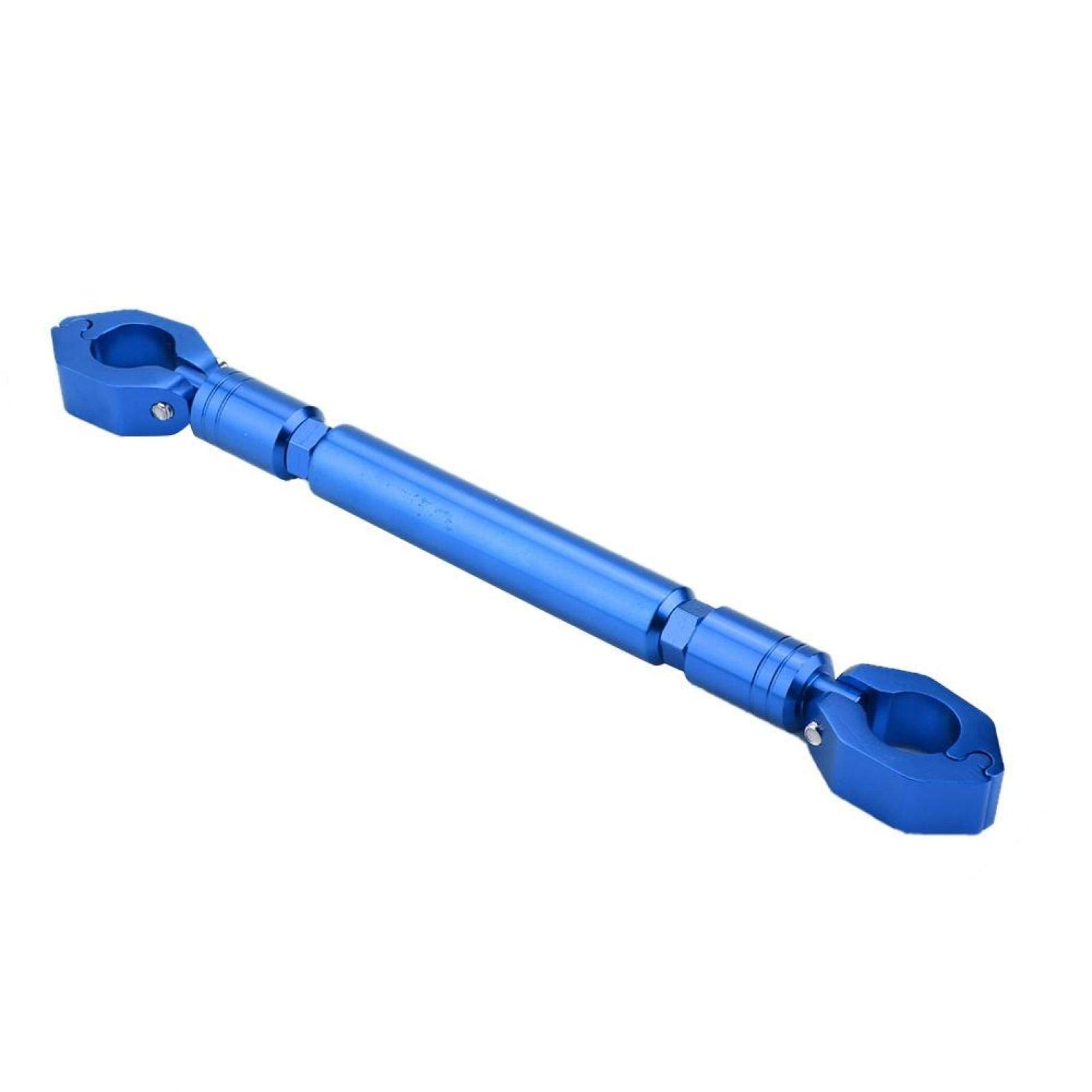 Barra de Equilibrio Universal para Motocicleta, Aleación de Aluminio, Manillar Transversal, Accesorio para Manillar de 22 Mm, Negro/Azul