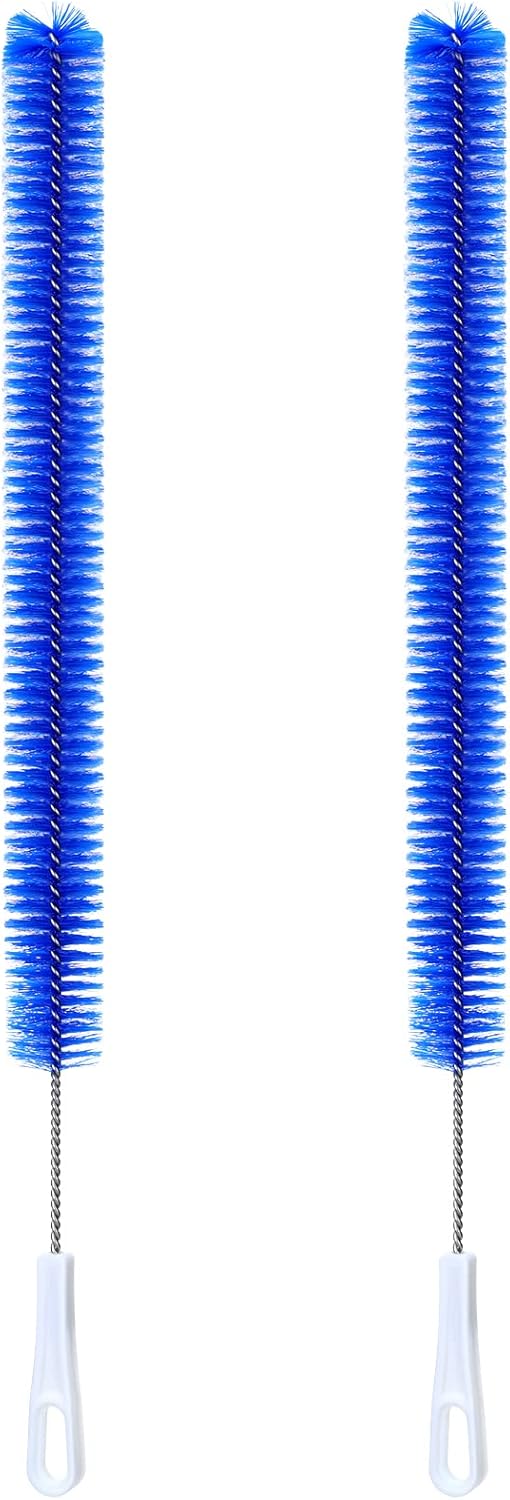 2 Pcs Drain Cleaner Brush 15 Inches Extra Long Handle Scrub