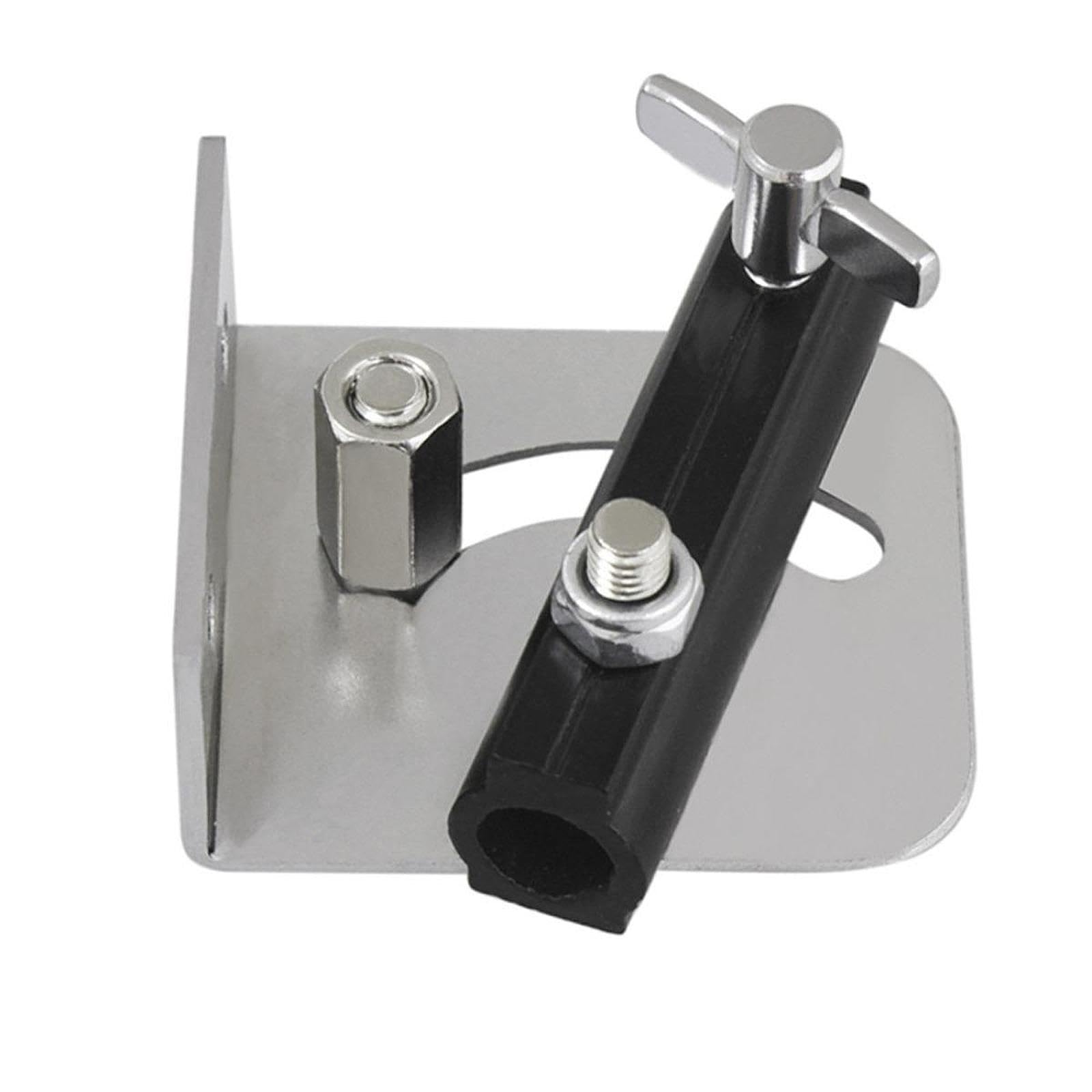 2Pcs Drum Strap Mounting Rack Adapter - Adjustable Metal Angle for Snare Drums & Percussion Parts (Pack of 2)