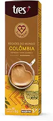 Capsula de Café Espresso Colômbia TRES 3 Corações 10 unid