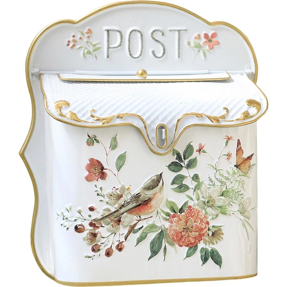 Boîtes aux lettres pour l'extérieur style antique avec fixation murale pour décoration vintage