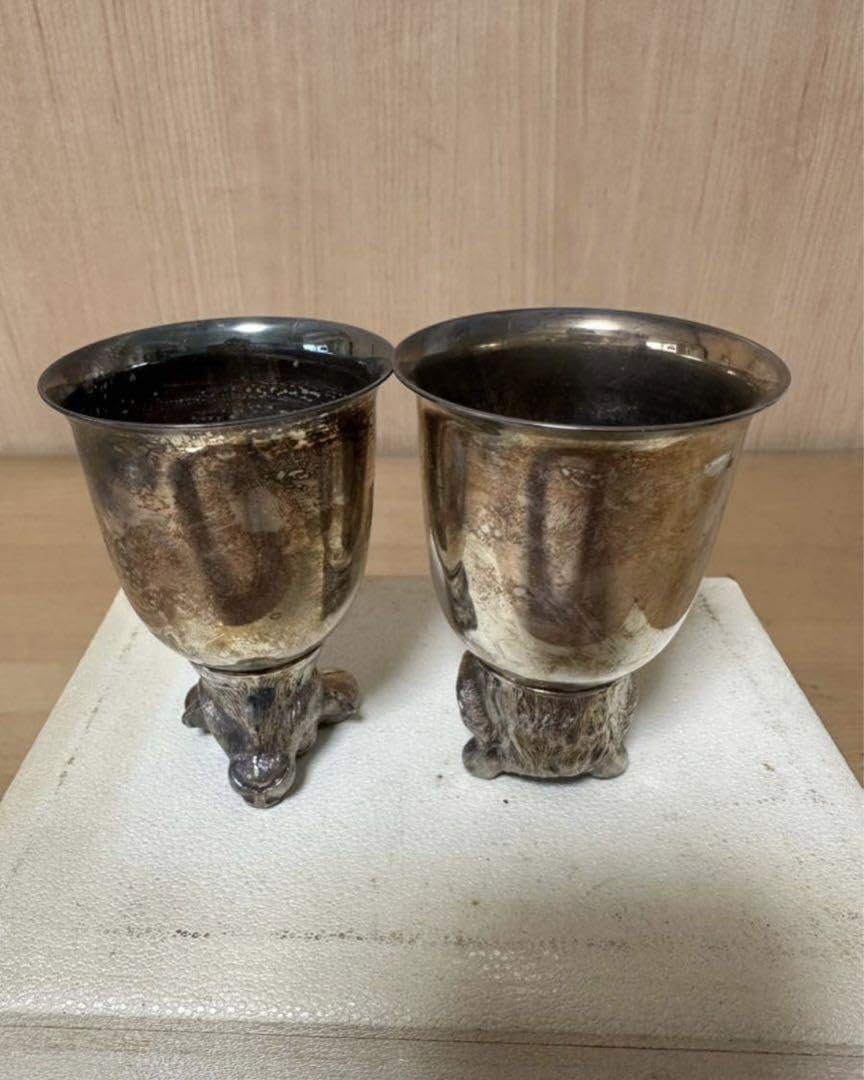 アンティーク】ヴィンテージ スターラップ カップ【stirrup cup】 - 工芸品