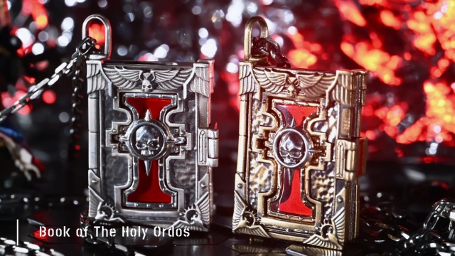 Starforged Book of the Holy Ordos & Seal of Inquisition Warhammer