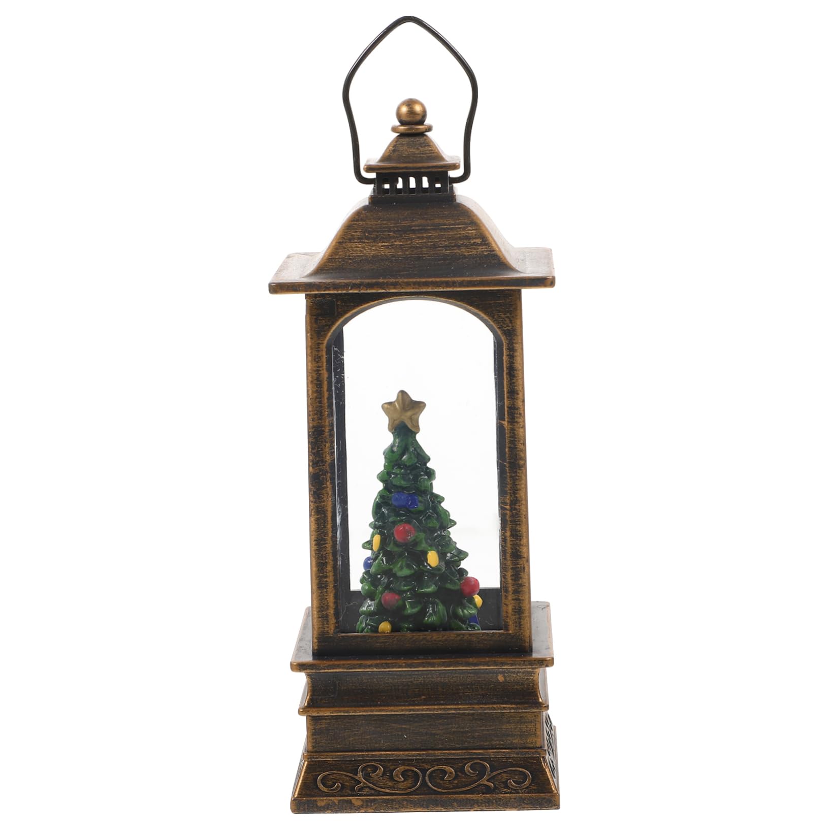 BESTonZON Christmas Eve Decorative Lantern Light Indoor Xmas Handheld Lantern for Party Decoration for Home Office Shop School Creates Festive Atmosphere and Warm Glow