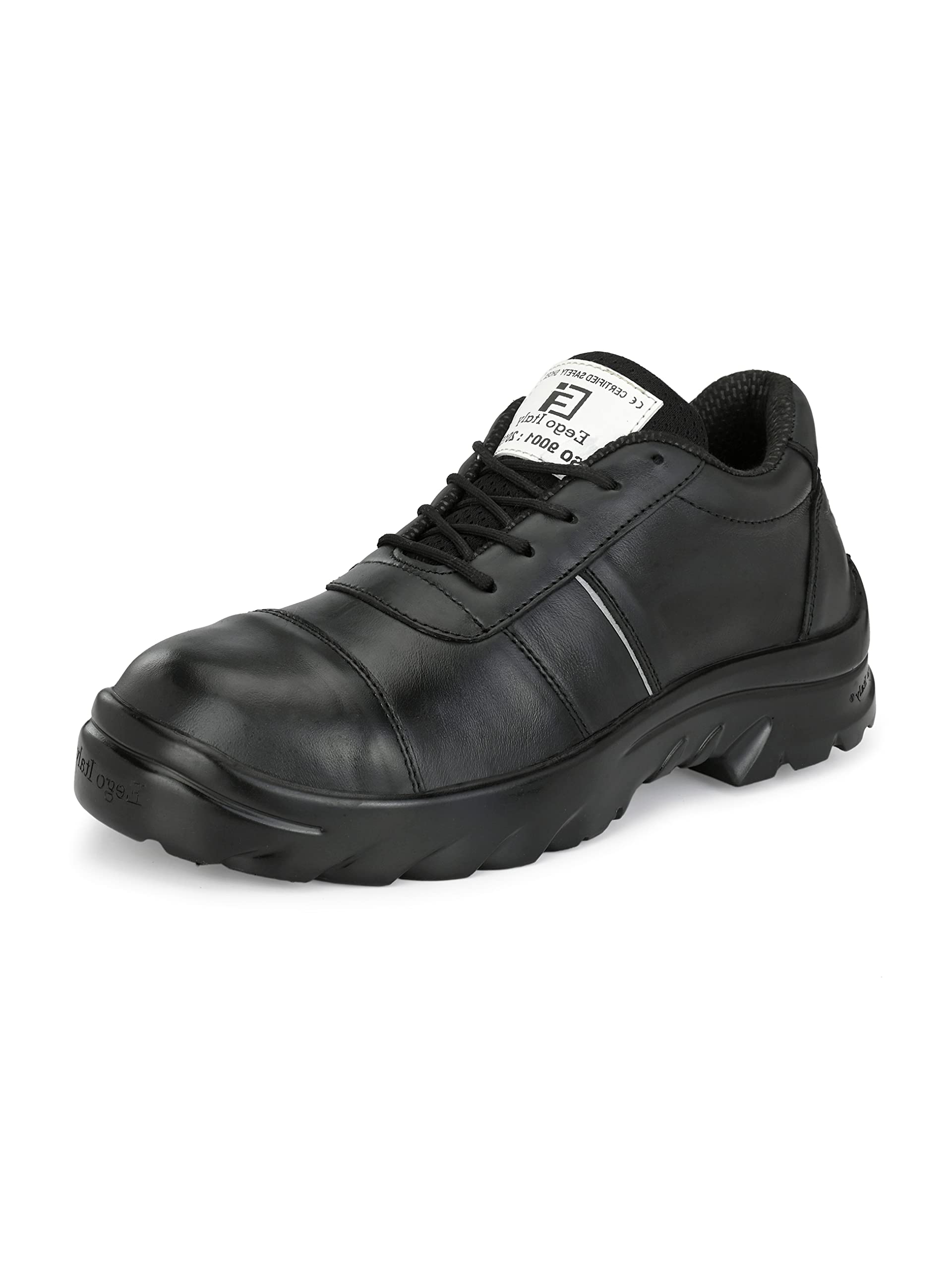 Eego Italy Ce Certified Industrial Safety Shoes_WW-117-BLACK-9 (B0BGYDM71V) Amazon Price History, Amazon Price Tracker