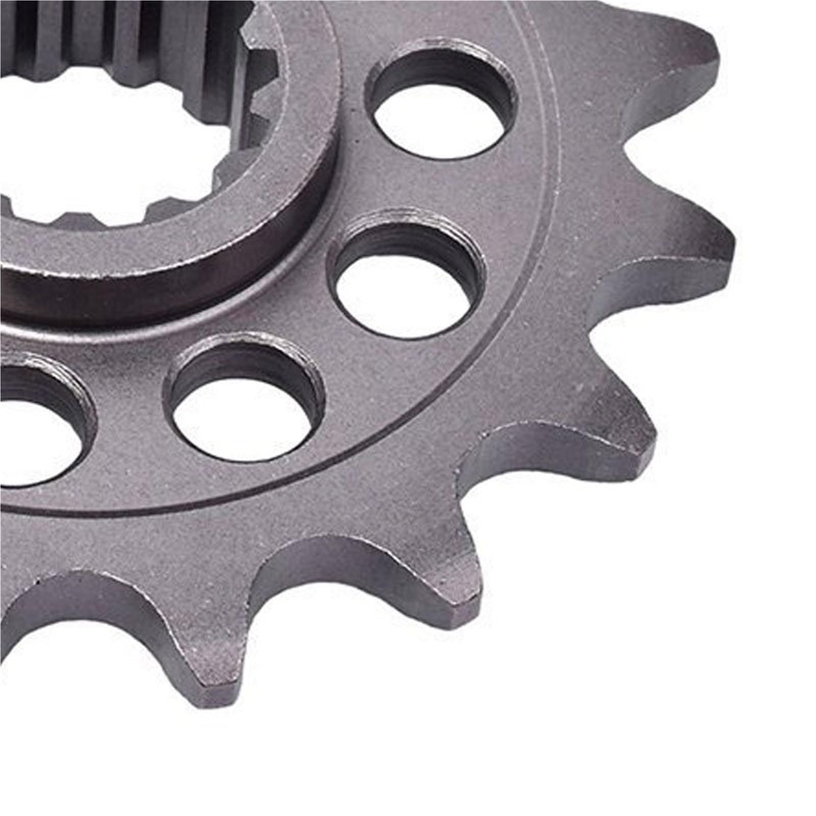 Reemplazo para Yamaha TRX850 TRX 850 1996-2000 Piñón Y Corona para Motocicleta 525 CNC (17T Delantero / 39T Trasero)(17T)