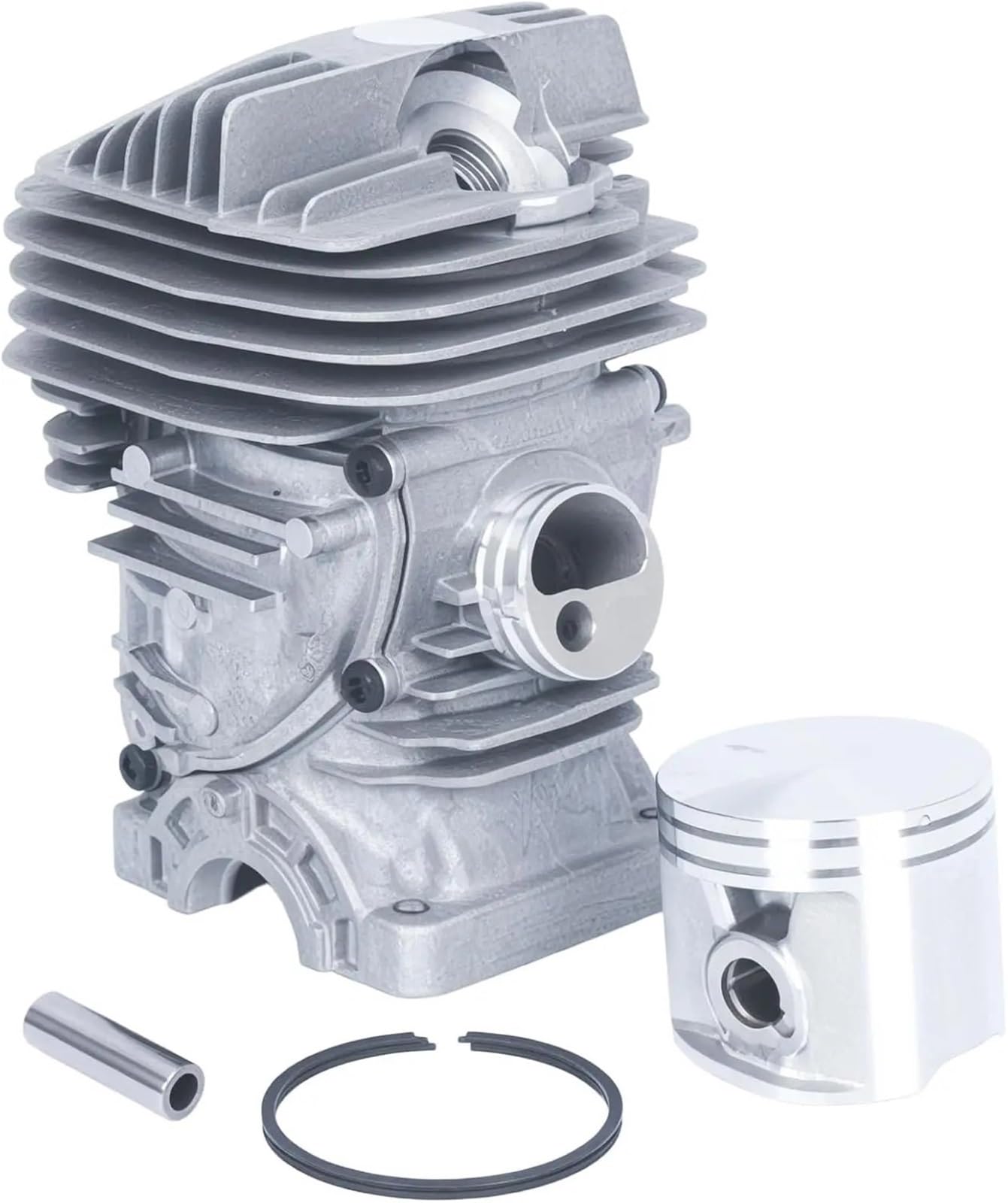 Pistón y cilindro compatibles con Stihl MS291 MS 291, kit de pistón de cilindro de 47 mm, piezas de motor de motosierra 1141 020 1201, accesorio for motosierra
