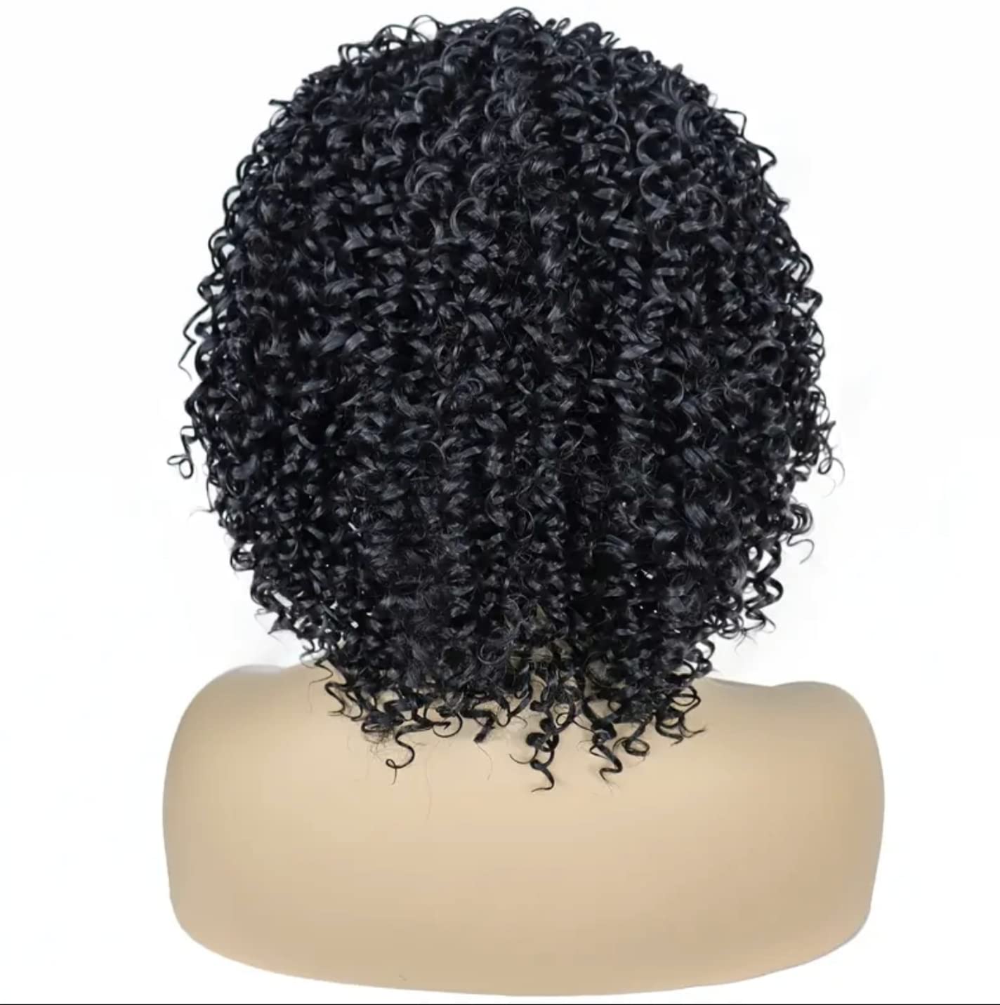 Kurze Afro Curly Perücke Pixie Cut Für Frauen – 150% Dichte, 4 Zoll, Natürlicher Look