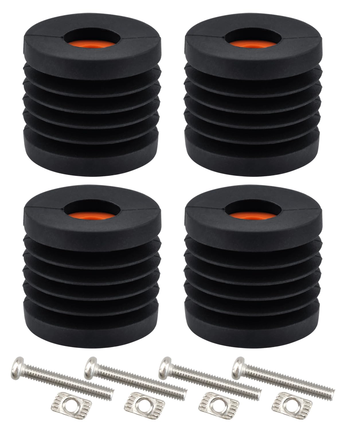 3D Printer Accessories, Anti-Vibration Feet Pads Fit for Ender 3 Series/cr10/Ender 5/voron/prusa i3/Mega Vyper Kobra Series/P1P P1S 3D Printers, Anti-Slip Rubber Feet Pads, 4 PCS-image-44