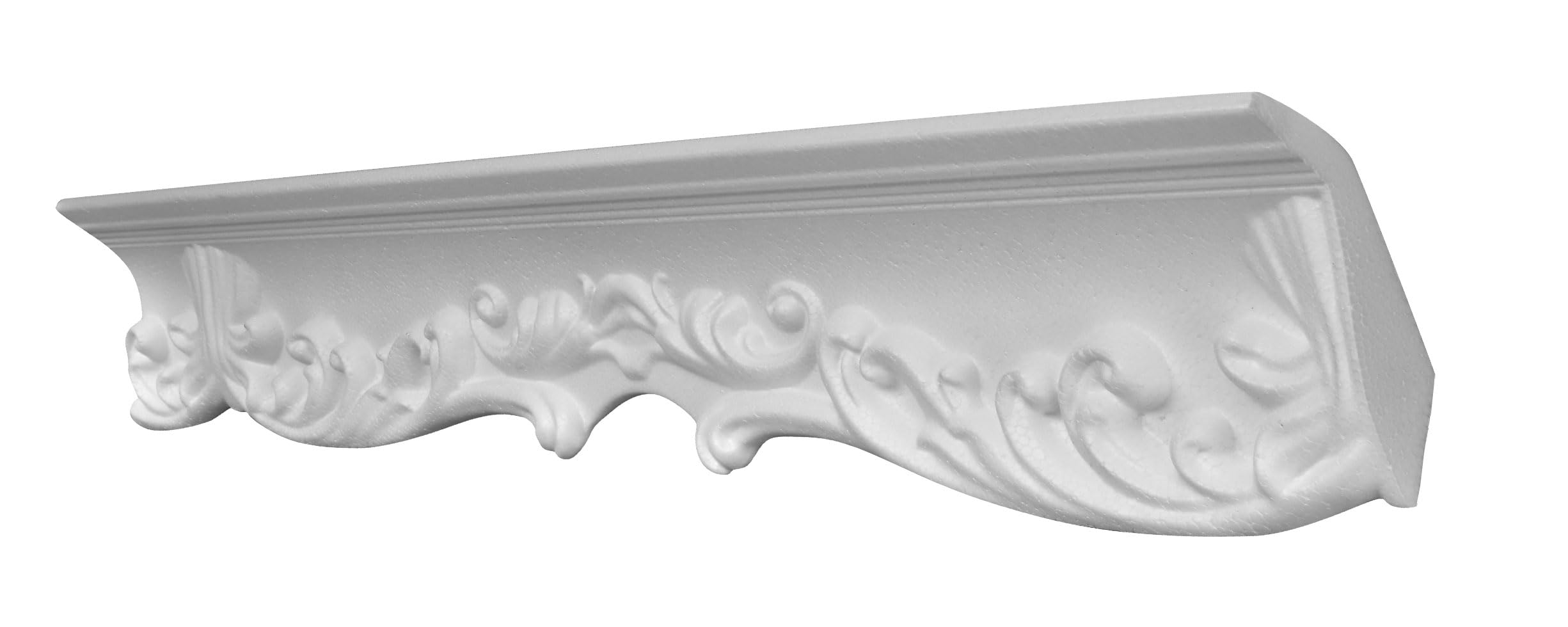 Decosa Zierprofil G40 – Weiß – 2 m