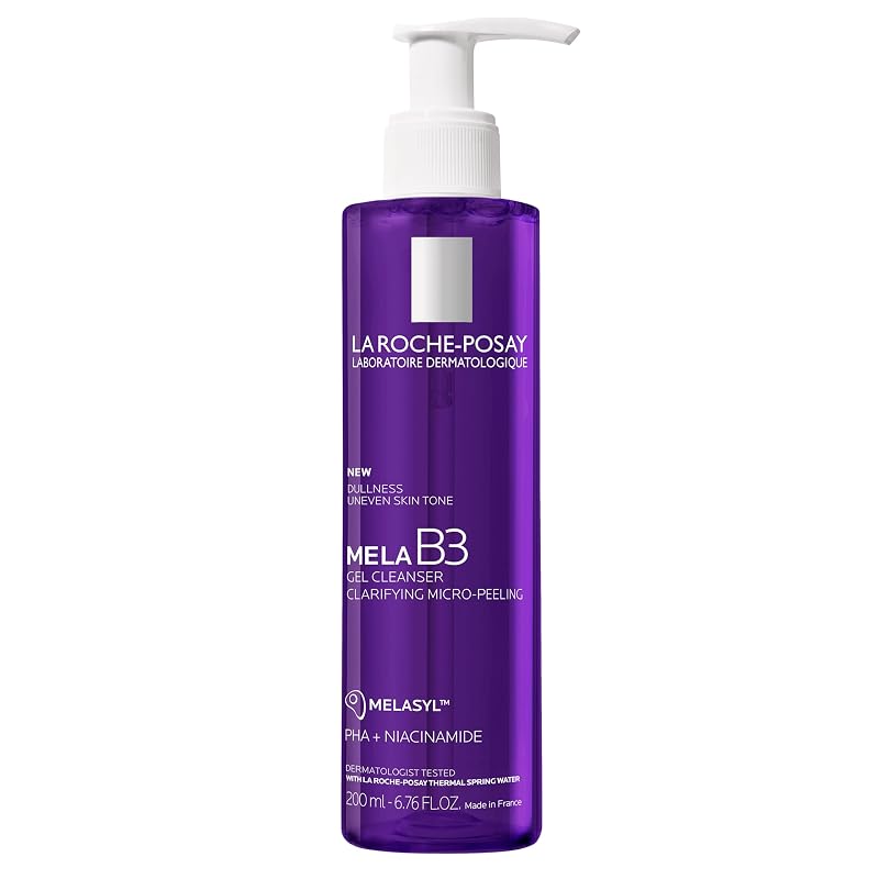 Gel de limpeza facial La Roche-Posay Mela B3 com Melasyl e niacinamida, 200 mL