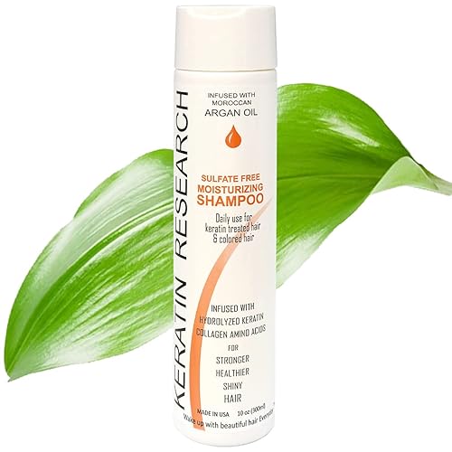 Miniatura 10 de Keratin Research Cuidado del cabello sin sulfato y sal para tratamiento capilar post queratina, tratamiento diario para todo tipo de cabello, aceite