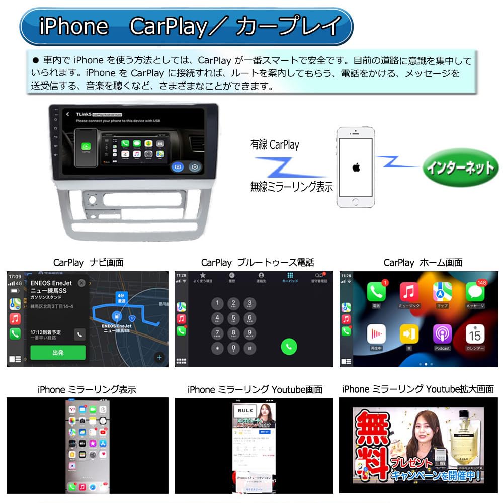 Amazon.co.jp: WOWAUTO 10系 アルファード wowauto互換専用パネル 前期