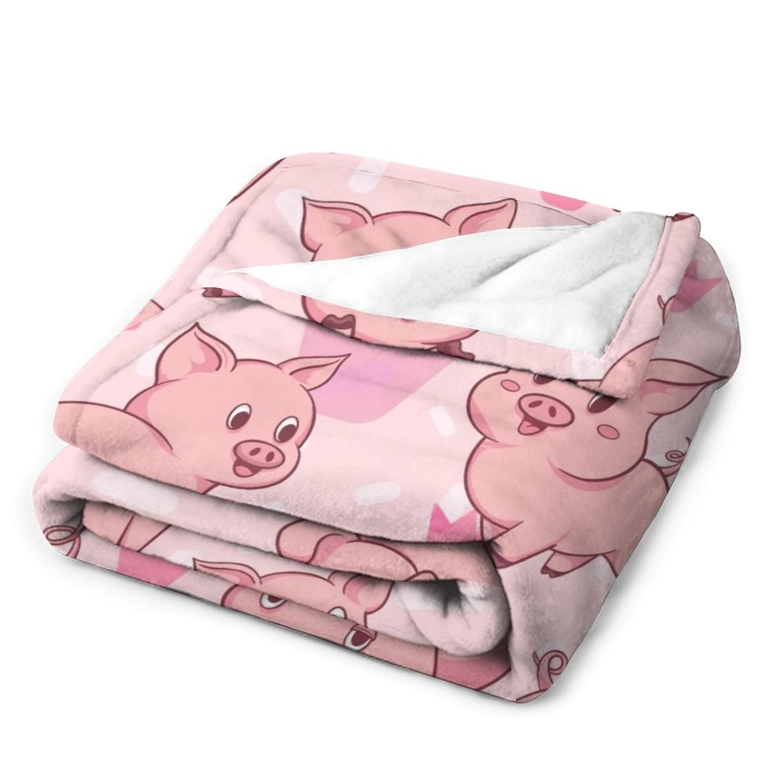 Coperta In Pile Di Flanella Jurojin - Leggera E Morbidissima, 102x76 Cm - Per Divano, Camera Da Letto, Regalo O Per Animali Domestici