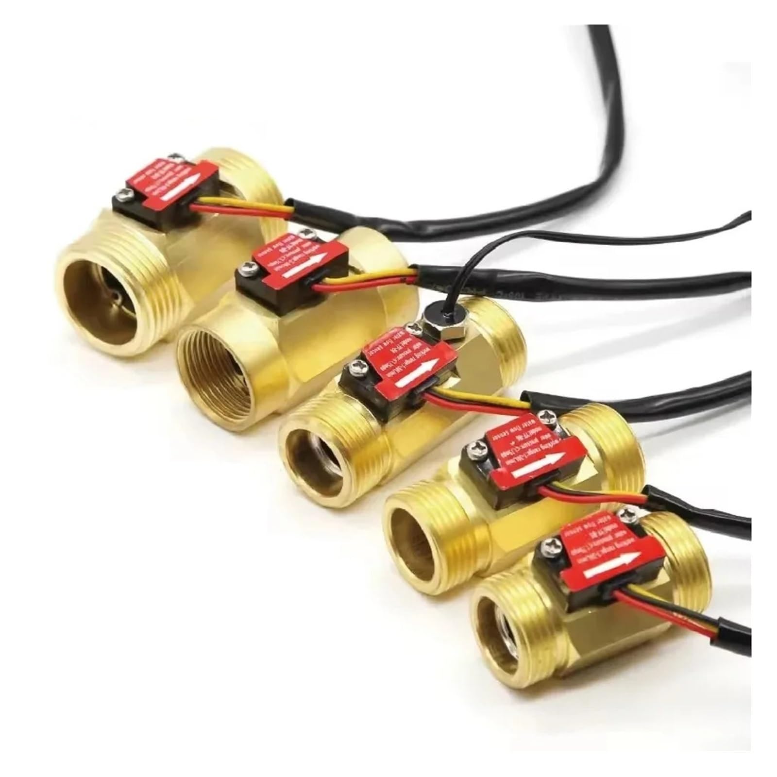 Medidor de flujo de turbina Hall, Sensor de Flujo de Agua, pulso electromagnético, 1 ud. | Monitoreo preciso del tráfico(B9)