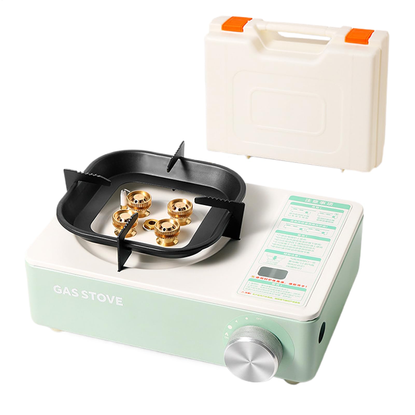 Kuchenka Kempingowa Sprzęt Kuchenny | Palnik zewnętrzny Do podróży, pikników, biwaków, górskich wędrówek, grillowania, tailgatingu i przyjęć BBQ