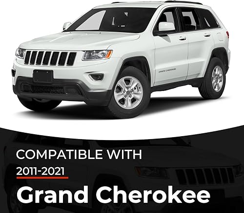 Vista 8 de KARPAL Moldura de arco de rueda trasera izquierda de plástico 1MP35RXFAH CH1790103 lado del conductor compatible con Grand Cherokee 2011-2021