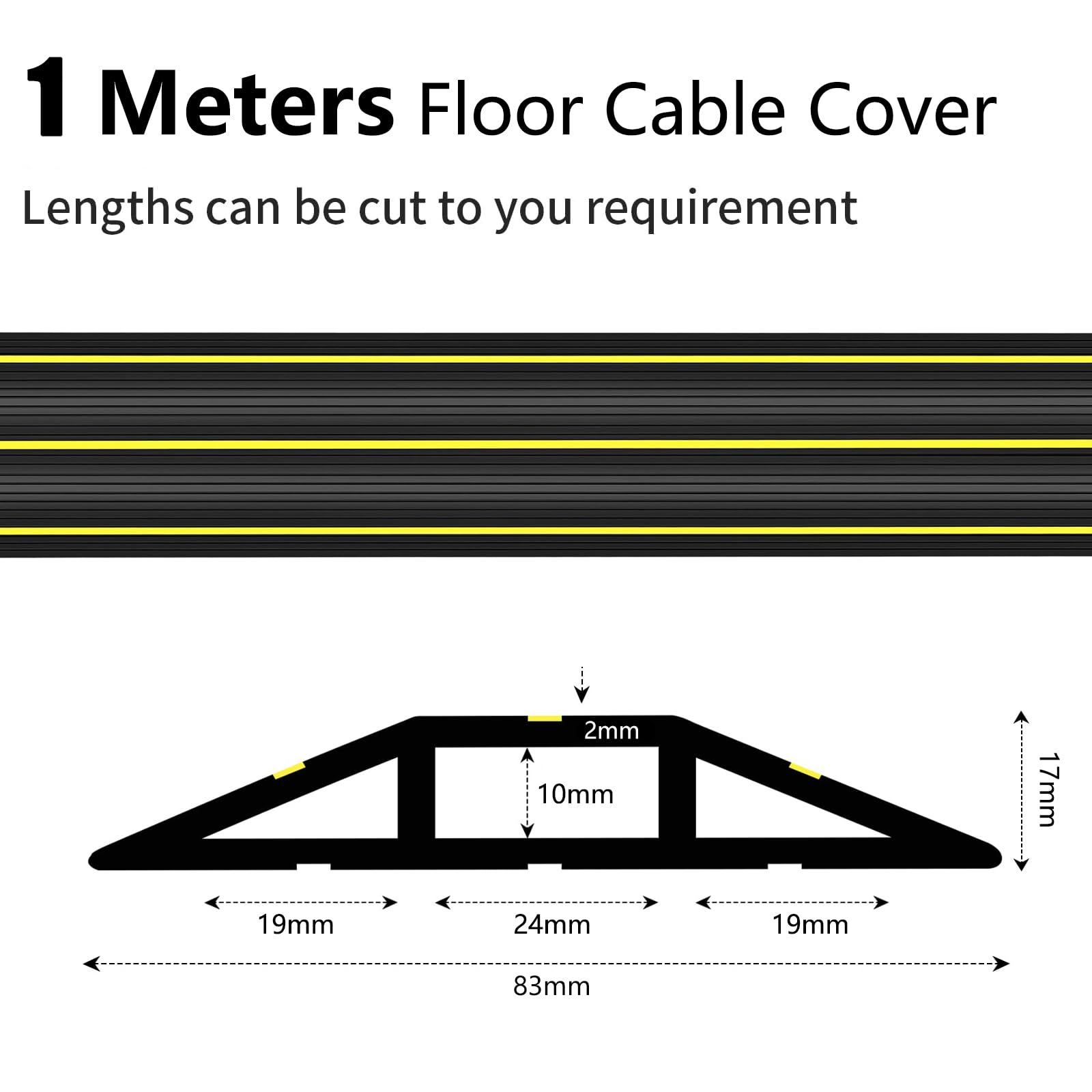 Hniuyun Floor Cable Cover - Image 2