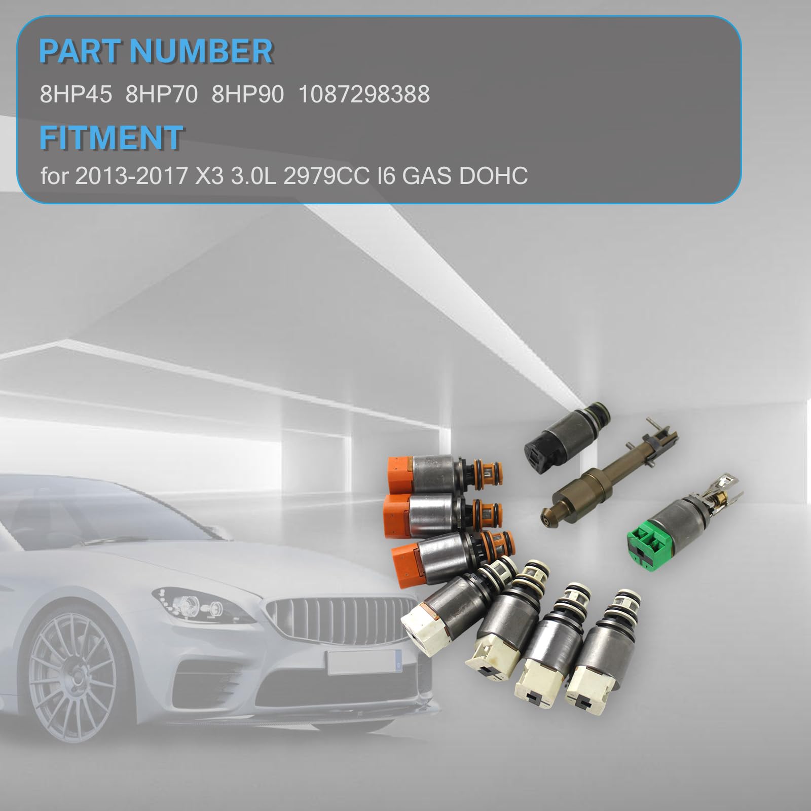 Amazon.com: CYCWER 8HP45 8HP70 8HP90 Transmission Solenoid Kit
