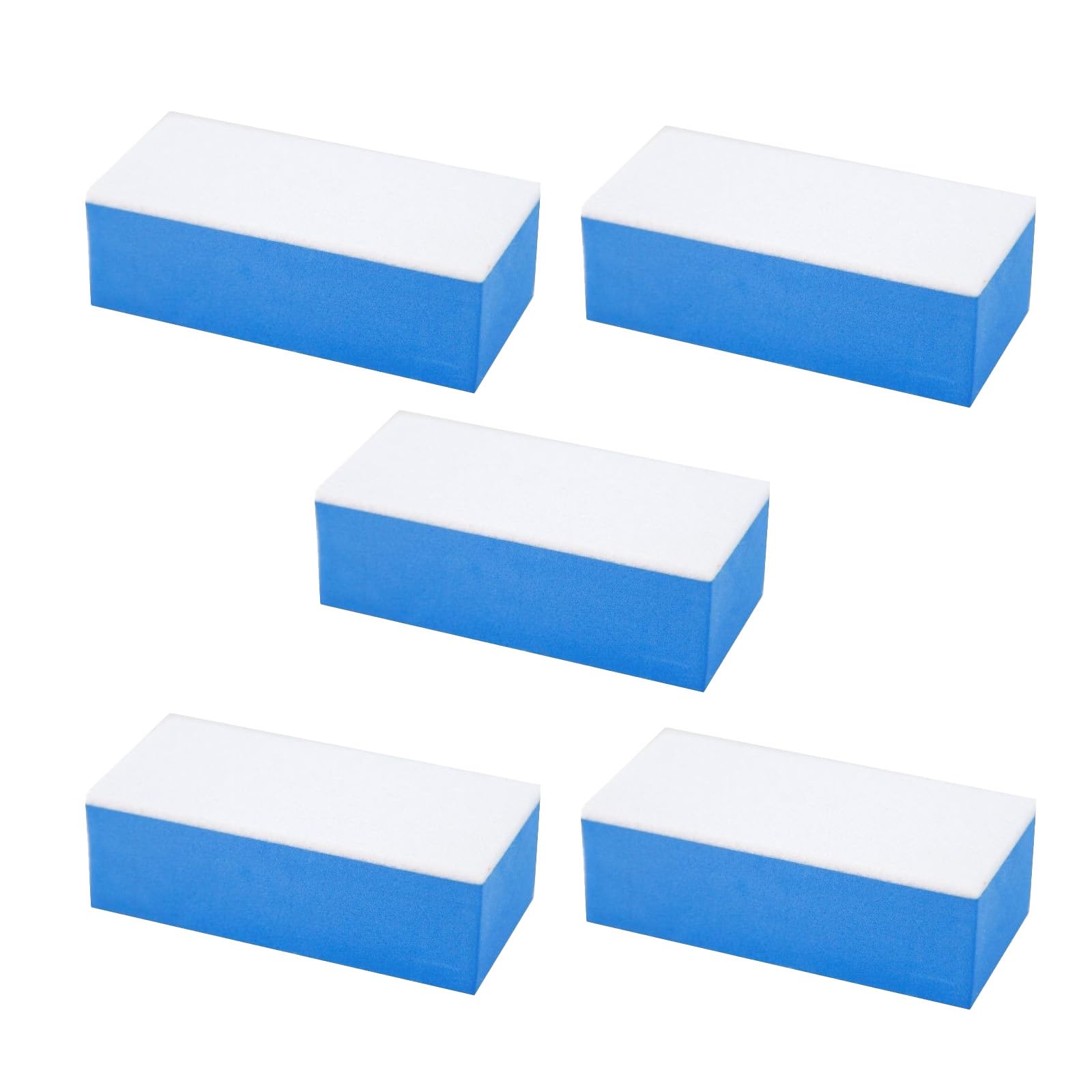 5pcs Double Sided Automotive Glass Sponge with Wool Felt Oil Film Remover for Windshield and Home Surface Car Front Oil Film Cleaning Sponge