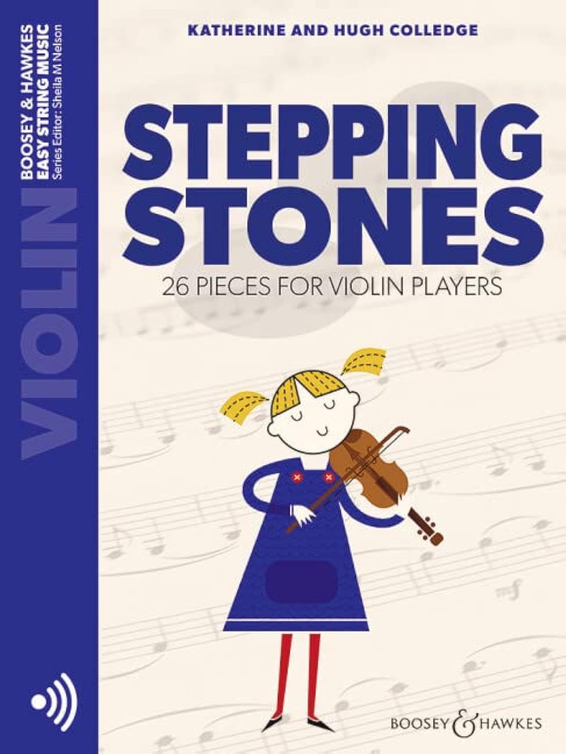 Stepping Stones: 26 Pieces for Violin Players by Katherine Colledge SHEET MUSIC