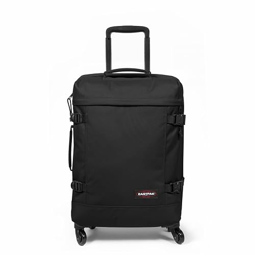 EASTPAK TRANS4 S 44L Cabin Wheeled Luggage, Black