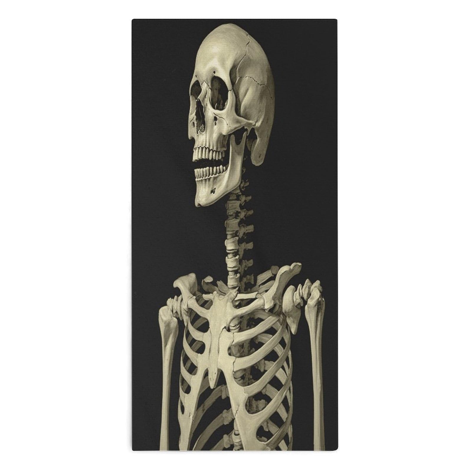 Btcowzrv Style A Skeleton Bath Towel Beach Towels Shower Towel