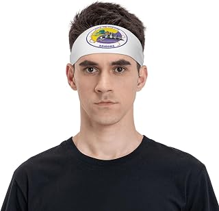 Flag of Tucson, Arizona Headband for Men Women Sports Sweatband for Fitness Exercise Moisture Wicking Running Yoga Hairbands