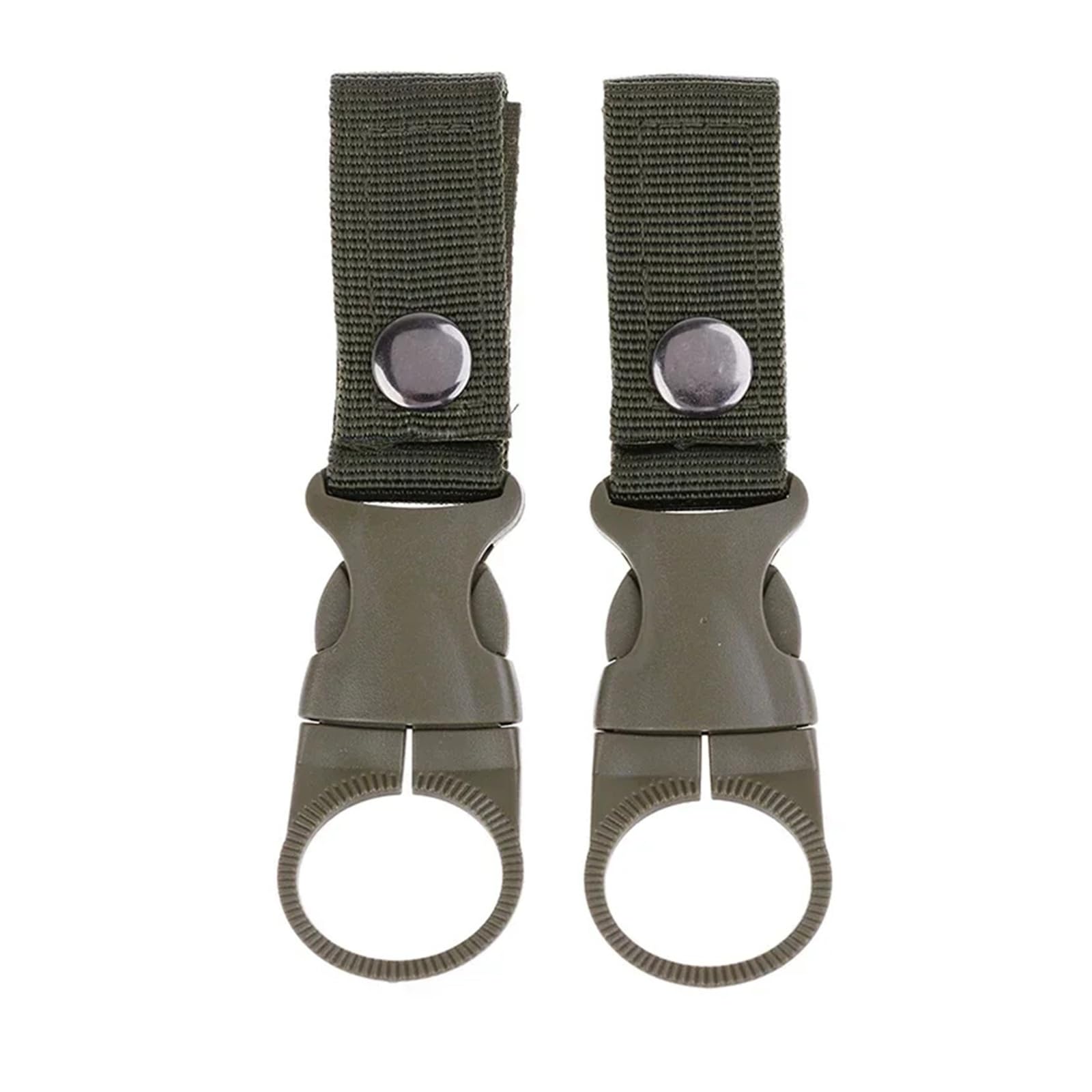 GHHZML Water Bottle Clip Outdoor Waterbottle Buckle Hook Nylon Webbing Climb Carabiner Belt Backpack Hanger Camp Water Bottle Holder Clip