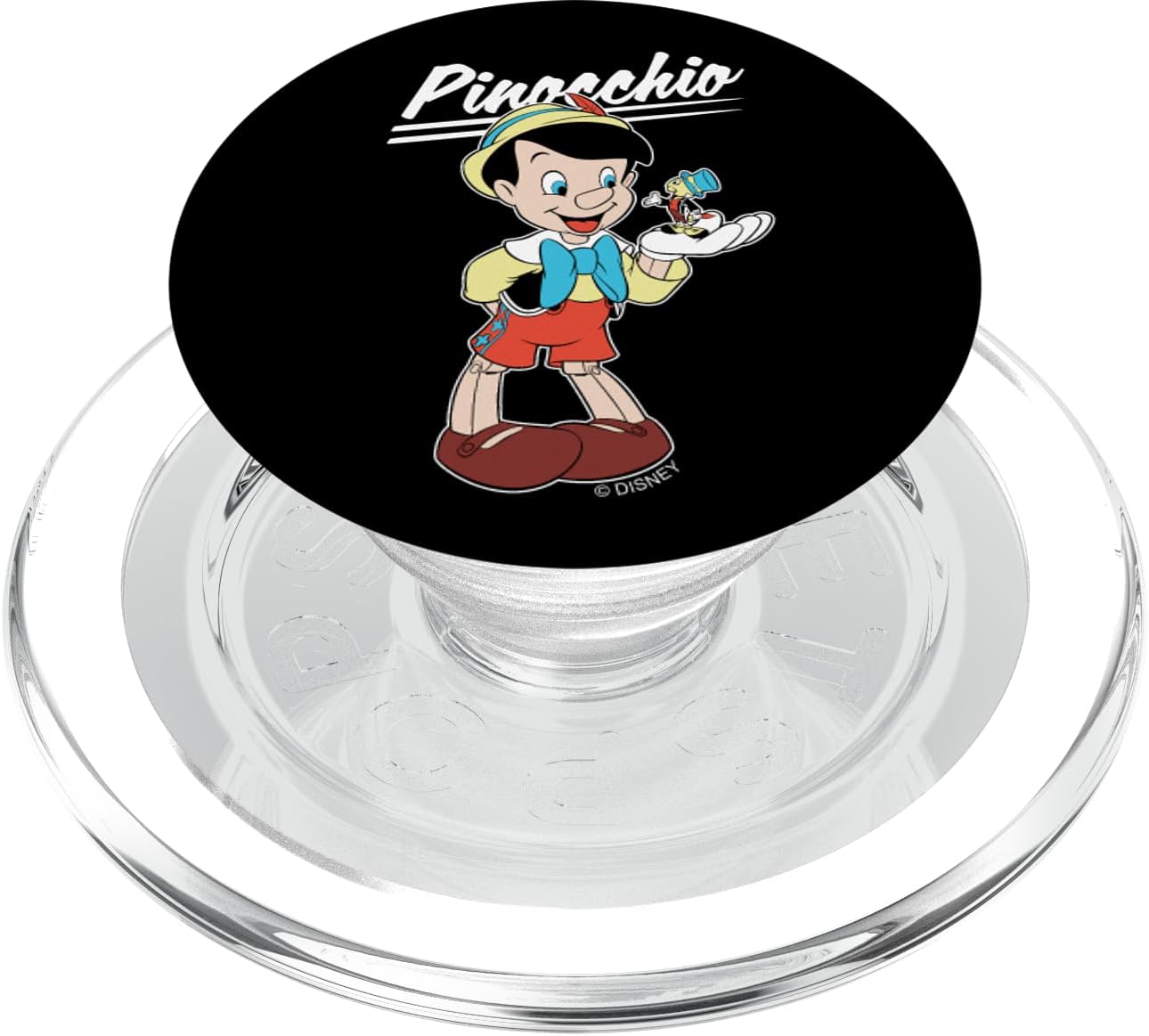 Disney Pinocchio and Jiminy Cricket PopSockets MagSafe PopGrip for iPhone
