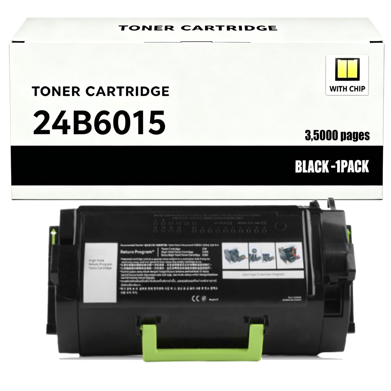 Unité de drum compatible Lexmark XM5163 pour stopper les traces noires - 8