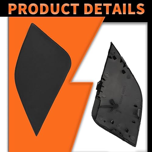 Miniatura 7 de Tapa de cubierta de gancho de remolque para parachoques delantero izquierdo y derecho compatible con Rav-Four 2016-2018 reemplaza 532850R080