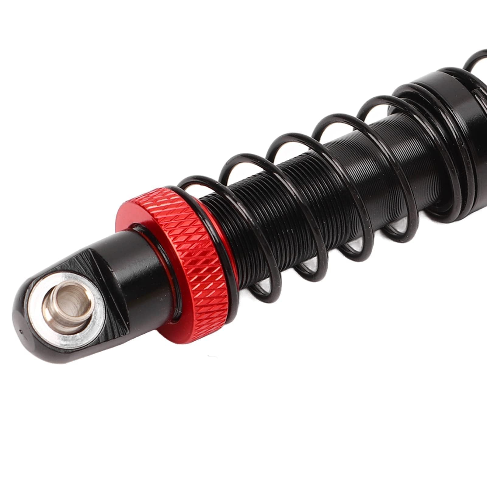 Ammortizzatori RC, 4 Pezzi Accessori ammortizzatori per Auto RC a Doppia Sezione Regolabili in Lega di Alluminio per Auto Cingolata 1/10 RC (80 mm)