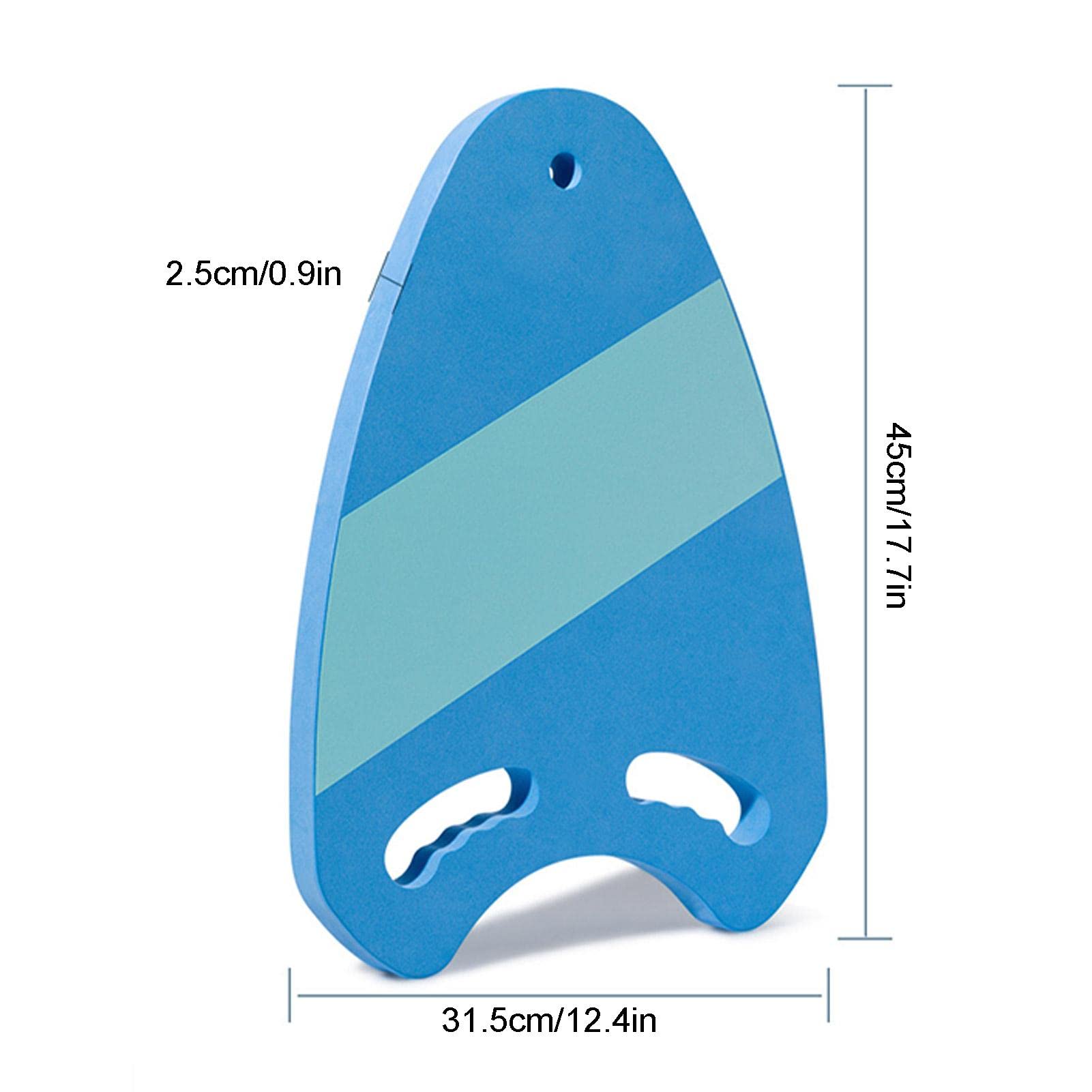 Planche de natation pour enfants et adultes, Planche en mousse EVA avec poignées intégrées, idéale pour l'entraînement à la natation - Sport