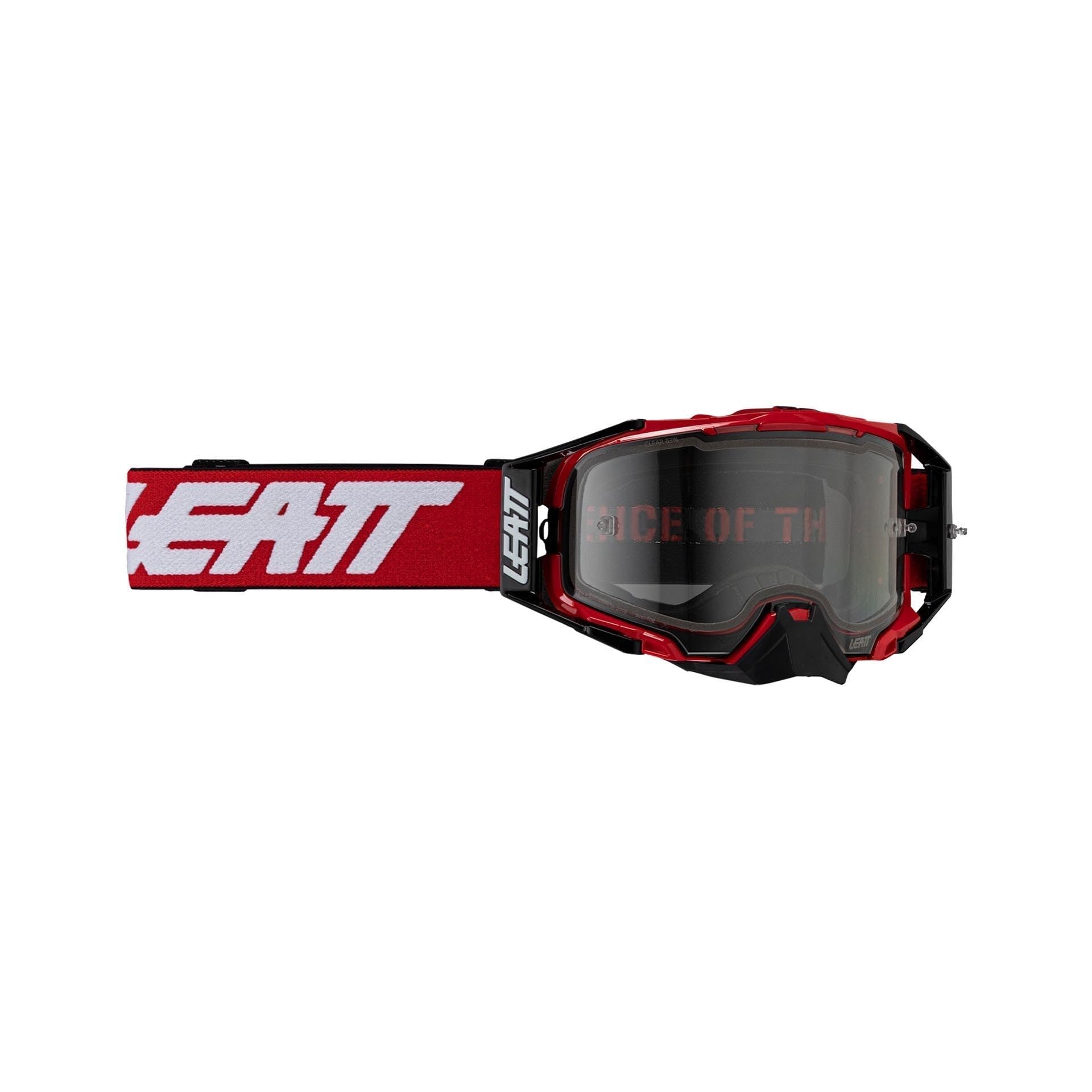 Leatt Unisex Adult Velocity 6.5 okulary ochronne 83 VLT Flame Clear X, One Size