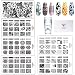 Nail Stamping Plate Nail Stamper - Ejiubas Nail Stamping Kit Nail Art Stamp 3 Pcs Nail Stamper Plates 1 Clear Nail Art Stamper DIY Nail Stamp Kit EJB-01 06 08