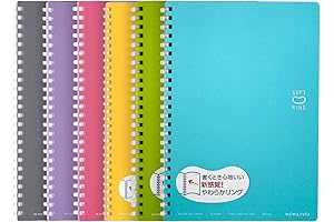 Kokuyo Soft Ring Notebook: Experience Seamless Note-Taking with Dot-Line Precision