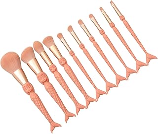 10 brochas profesionales de cosméticos con ce...