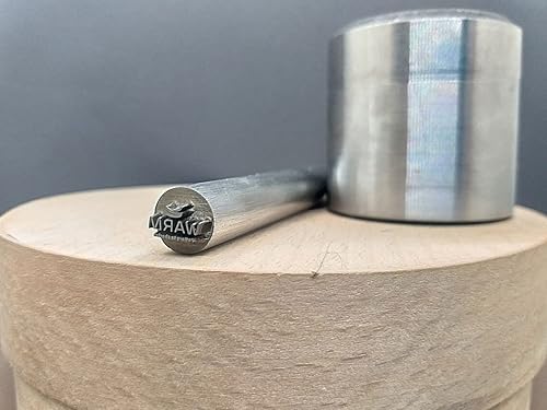 Miniatura 7 de Sellos de acero personalizados para herreros y cuchillos - Logo Touchmark para artesanos del metal