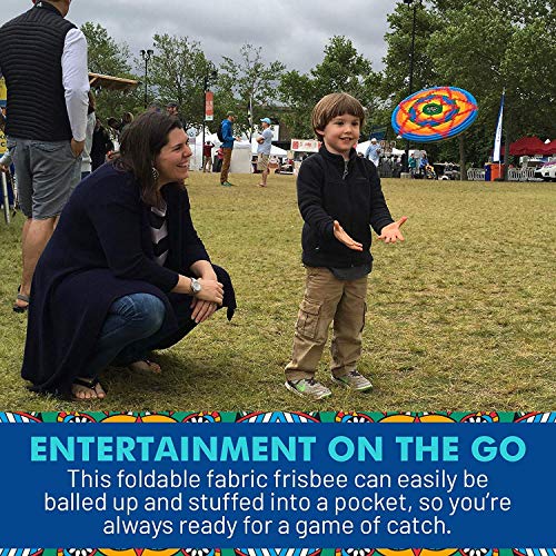 Pocket Disc Buena ONDA MayaFlya - Amazing Flexible Frisbee, Dog Toy, Best Gifts for Kids and Adults, Ultimate Sports Game, Super Fun Indoor Play and Outdoor Games