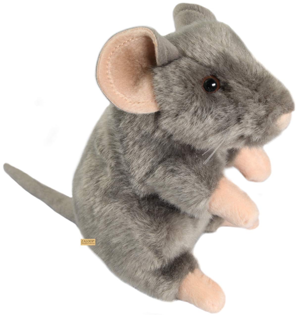 Schaffer Plüsch Magnet Maus Eddi 11 Cm - Kuscheliges Spielzeug Für Kinderzimmer & Rucksack