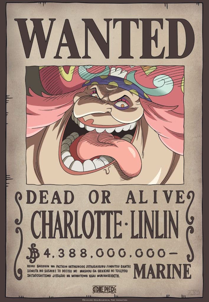 Amazon.com: ABYstyle - One Piece - Wanted Poster (WANTED BIG MOM