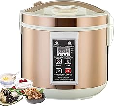 5L/6L/7.5L Black Garlic Fermenter Machine - Full Automatic Intelligent Control Black Garlics Make,Multi-Functional Fermenter Pot for Black Garlic, Yogurt, Natto, Sweet Rice,7.5L
