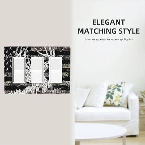 Vista 327 de Placa de pared con interruptor de luz de doble interruptor de pared para niños, diseño de dinosaurio, galaxia, espacio exterior, planeta, nebulosa