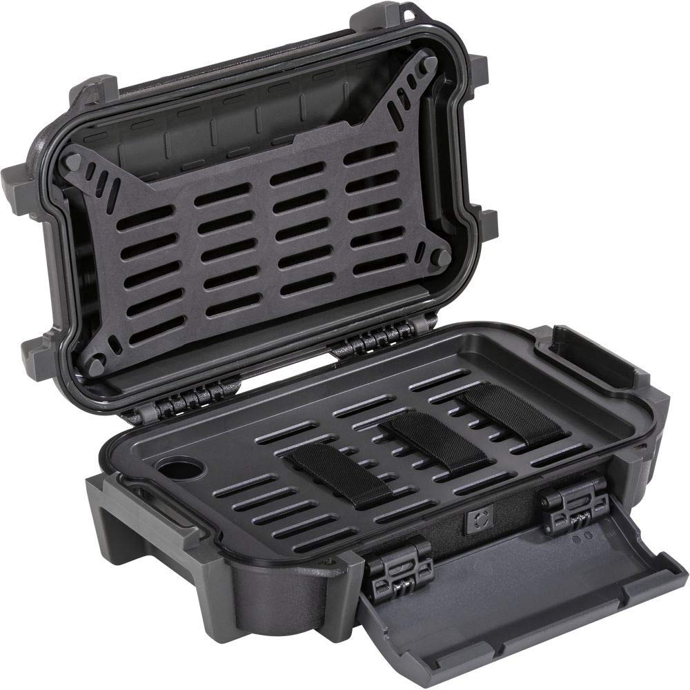PELI Caja menuda Extra Resistente a los Impactos para la protección de pertenencias personales en el Trabajo o Actividades al Aire Libre