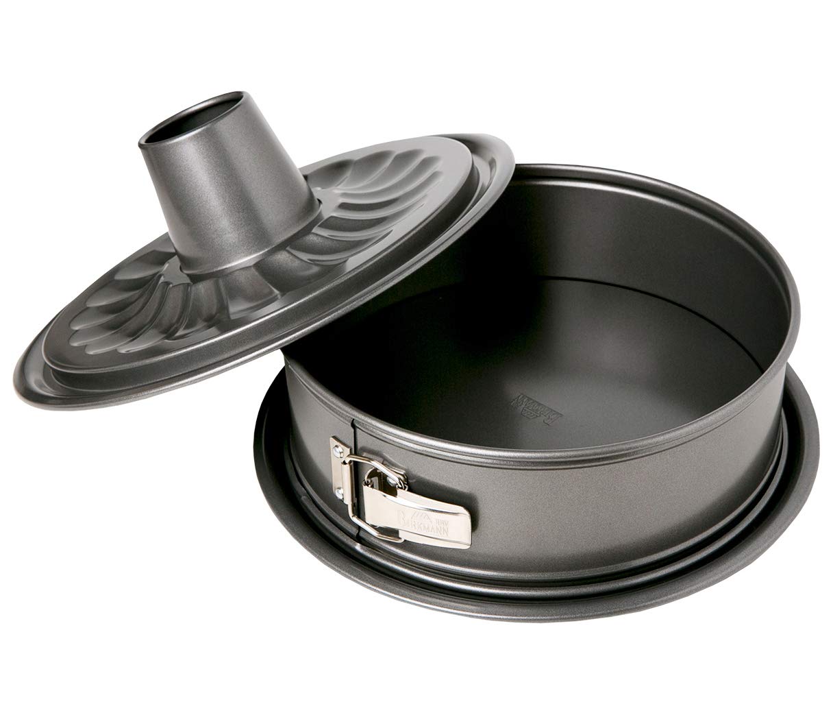 Birkmann tin Easy Baking 2 Pieces Ø 28cm, Stainless Steel, Grey, 28 x 28 x 9 cm