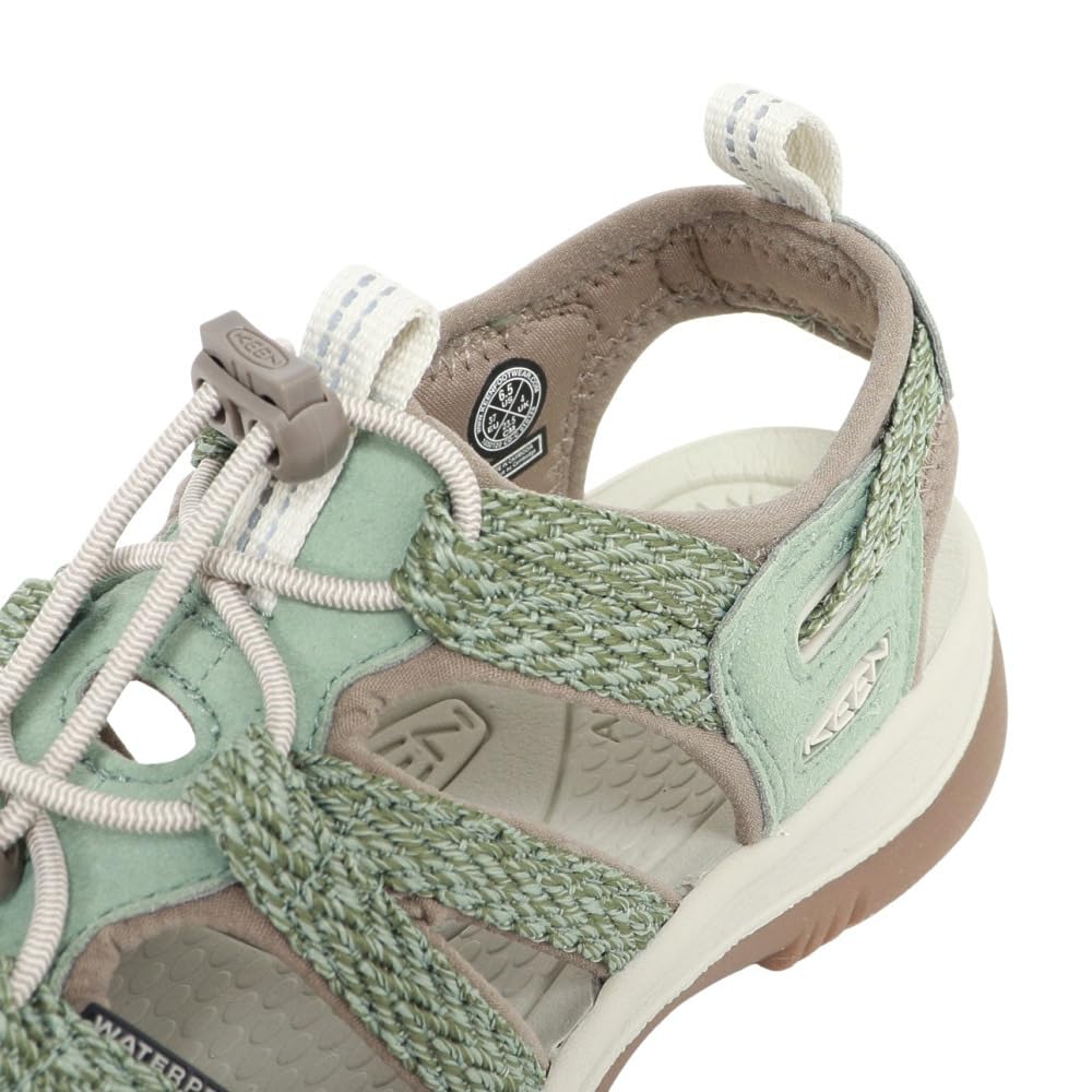 KEEN Damskie sandały Whisper, Lily Pad, 5 UK, Lily Pad, 38 EU